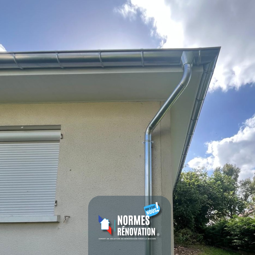 Avant / Après · Dessous de toit & gouttières rénovés - photo 9