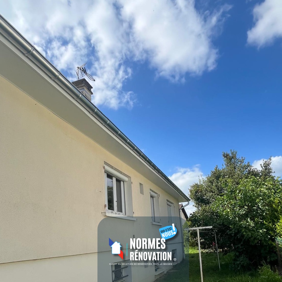 Avant / Après · Dessous de toit & gouttières rénovés - photo 5